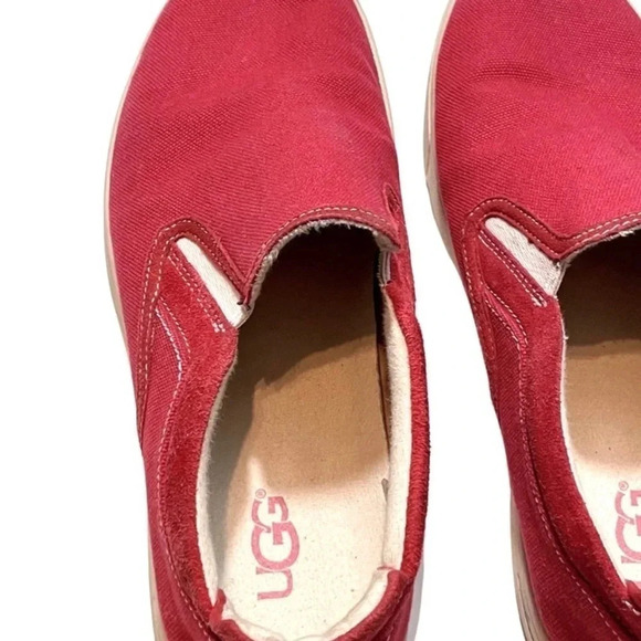 UGG Men's Mateo Canvas Slip On Sneakers - Picture 3 of 6